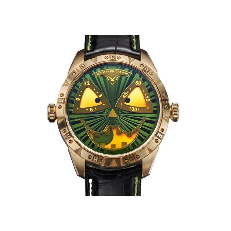 Montre d'occasion KONSTANTIN CHAYKIN Joker Halloween homme automatique bracelet cuir d'origine - vue 1