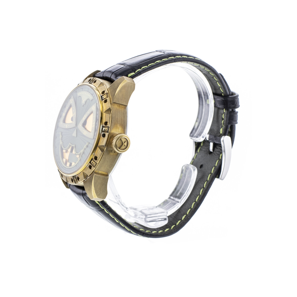 Montre d'occasion KONSTANTIN CHAYKIN Joker Halloween homme automatique bracelet cuir d'origine - vue D2