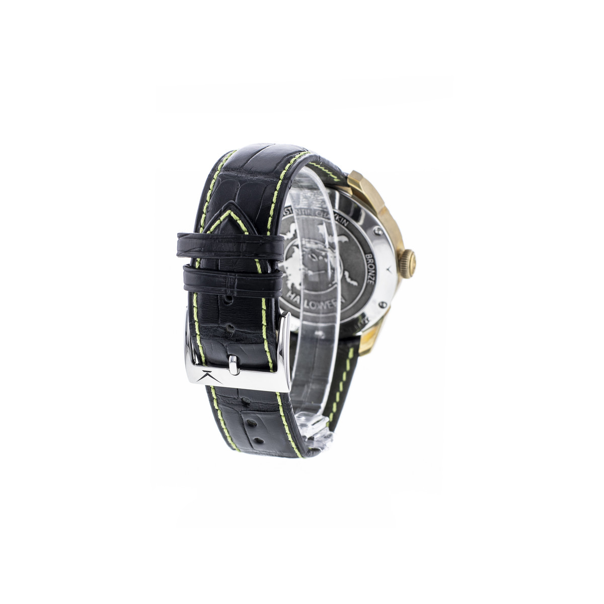 Montre d'occasion KONSTANTIN CHAYKIN Joker Halloween homme automatique bracelet cuir d'origine - vue D4