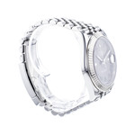 Montre d'occasion ROLEX DateJust Wimbledon homme mouvement automatique certifié (cosc) bracelet acier - vue 2