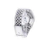 Montre d'occasion ROLEX DateJust Wimbledon homme mouvement automatique certifié (cosc) bracelet acier - vue D4