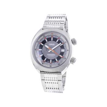 Montre d'occasion ORIS Chronoris Date homme automatique bracelet acier