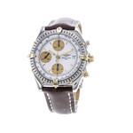 Montre d'occasion BREITLING Chronomat homme automatique bracelet cuir d'origine - vue 4