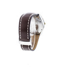 Montre d'occasion BREITLING Chronomat homme automatique bracelet cuir d'origine - vue D4