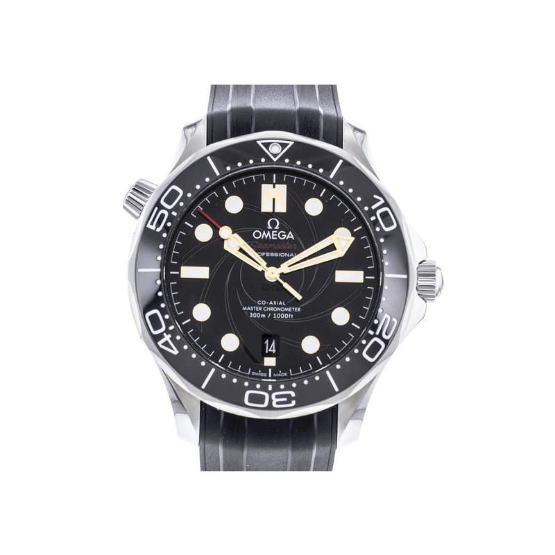 Montre d'occasion OMEGA Seamaster Diver 300 m Edition Limitée James Bond homme mouvement automatique certifié (cosc) bracelet caoutchouc - vue 1