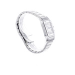 Montre d'occasion CARTIER Santos Galbée mixte quartz bracelet acier - vue 2