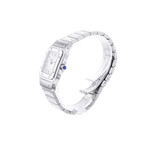 Montre d'occasion CARTIER Santos Galbée mixte quartz bracelet acier - vue D2