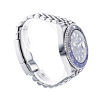 Montre d'occasion ROLEX GMT-Master II Batman homme mouvement automatique certifié (cosc) bracelet acier - vue 2