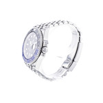 Montre d'occasion ROLEX GMT-Master II Batman homme mouvement automatique certifié (cosc) bracelet acier - vue D2