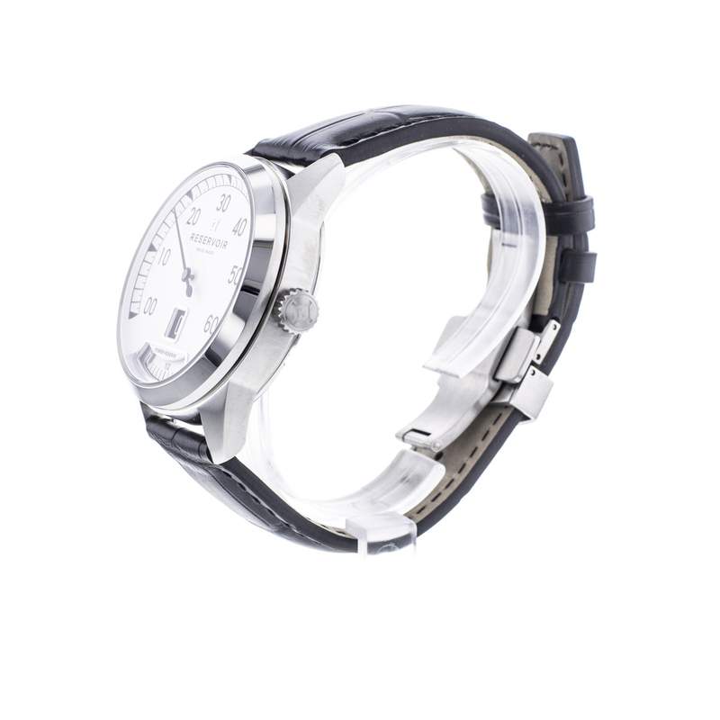 Montre d'occasion RESERVOIR Supercharged homme automatique bracelet cuir d'origine - vue D2