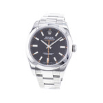 Montre d'occasion ROLEX Milgauss homme mouvement automatique certifié (cosc) bracelet acier - vue 4