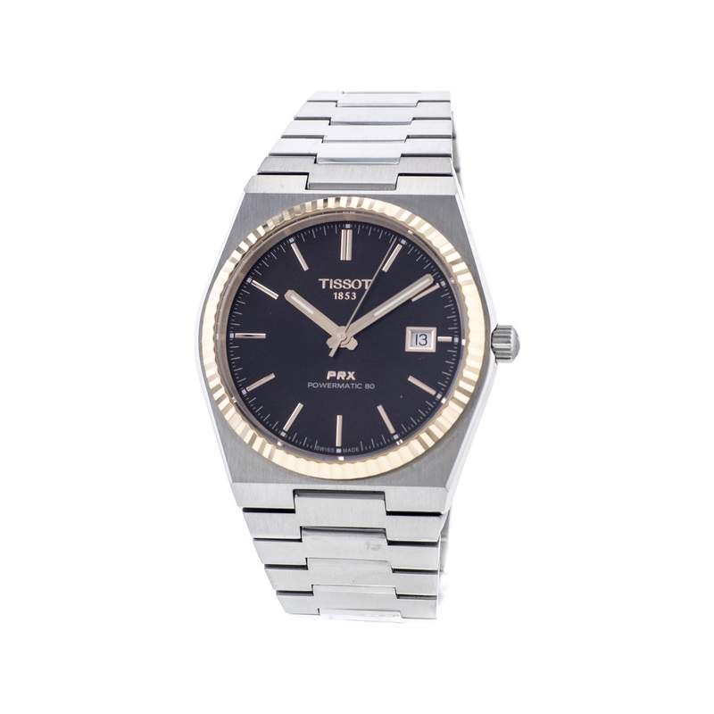 Montre d'occasion TISSOT PRX Powermatic 80 homme automatique bracelet acier - vue 4
