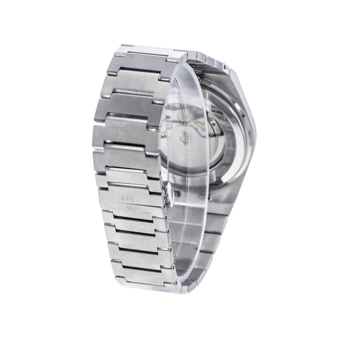 Montre d'occasion TISSOT PRX Powermatic 80 homme automatique bracelet acier - vue D4