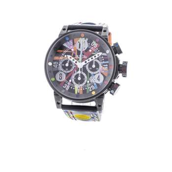 Montre d'occasion BRM V12-44 Art Car homme automatique bracelet cuir d'origine