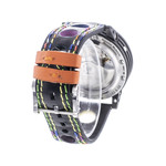 Montre d'occasion BRM V12-44 Art Car homme automatique bracelet cuir d'origine - vue D4