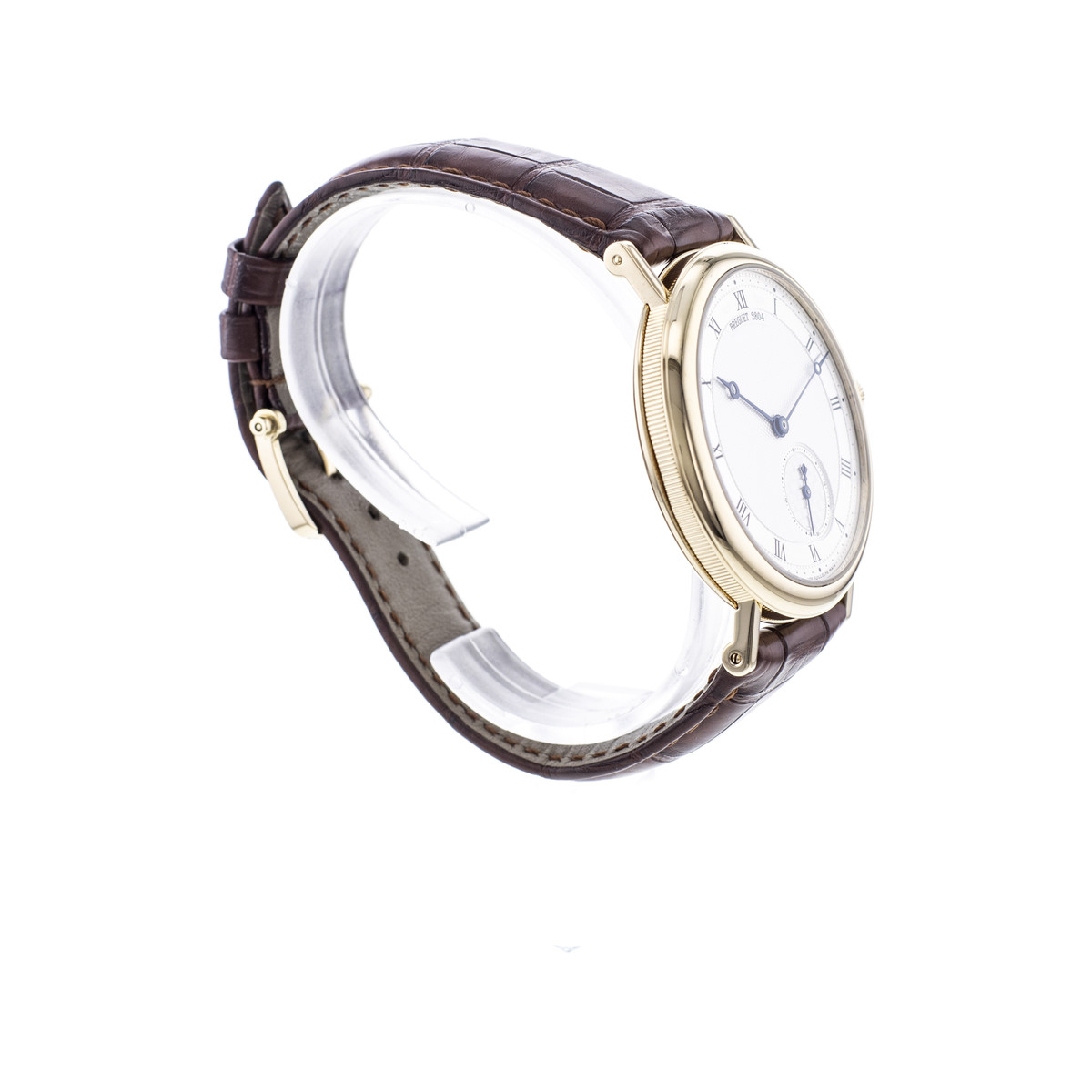 Montre d'occasion BREGUET Classique 5140 homme automatique bracelet cuir d'origine - vue 2