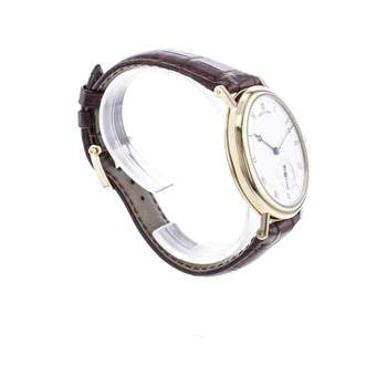 Montre d'occasion BREGUET Classique 5140 homme automatique bracelet cuir d'origine