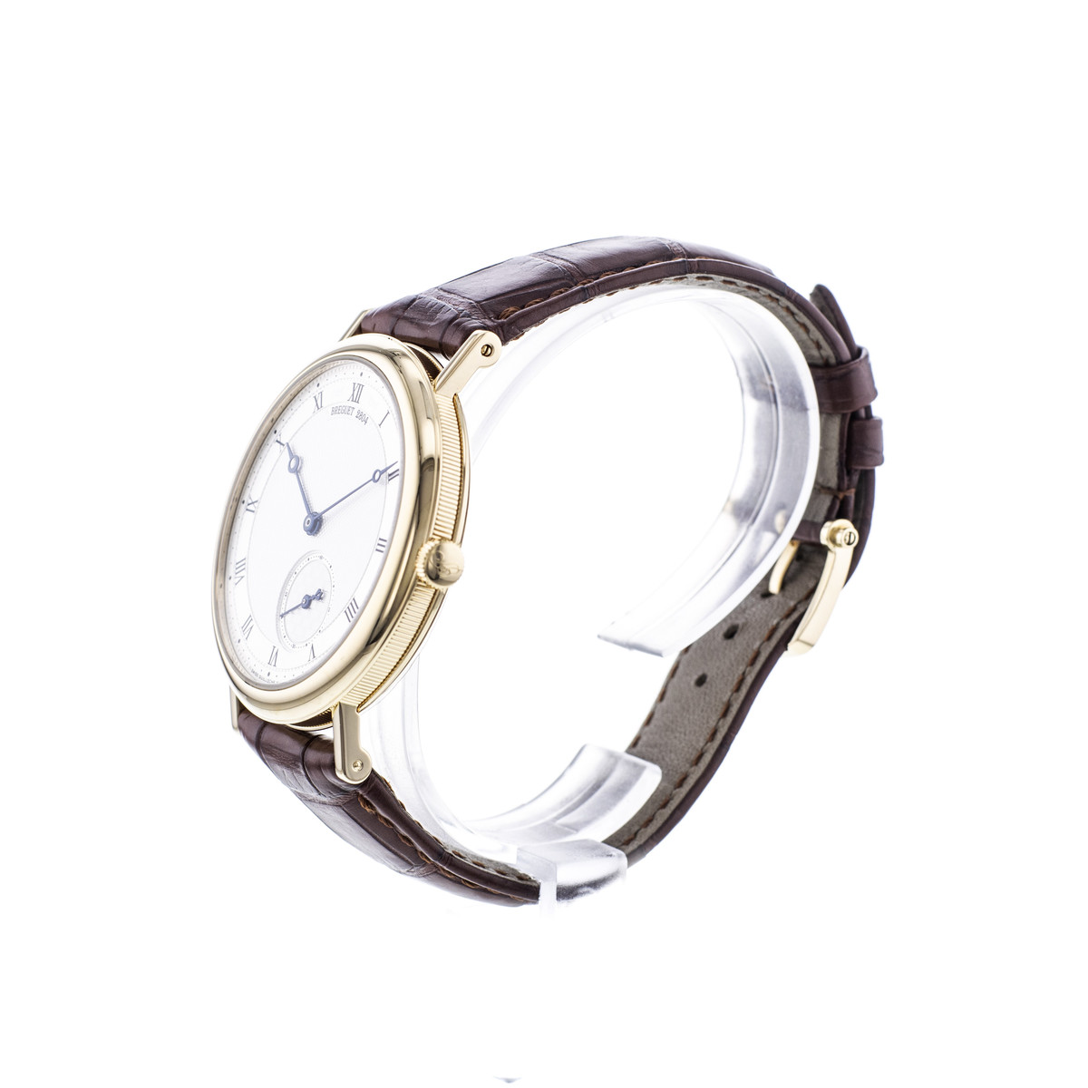 Montre d'occasion BREGUET Classique 5140 homme automatique bracelet cuir d'origine - vue D2