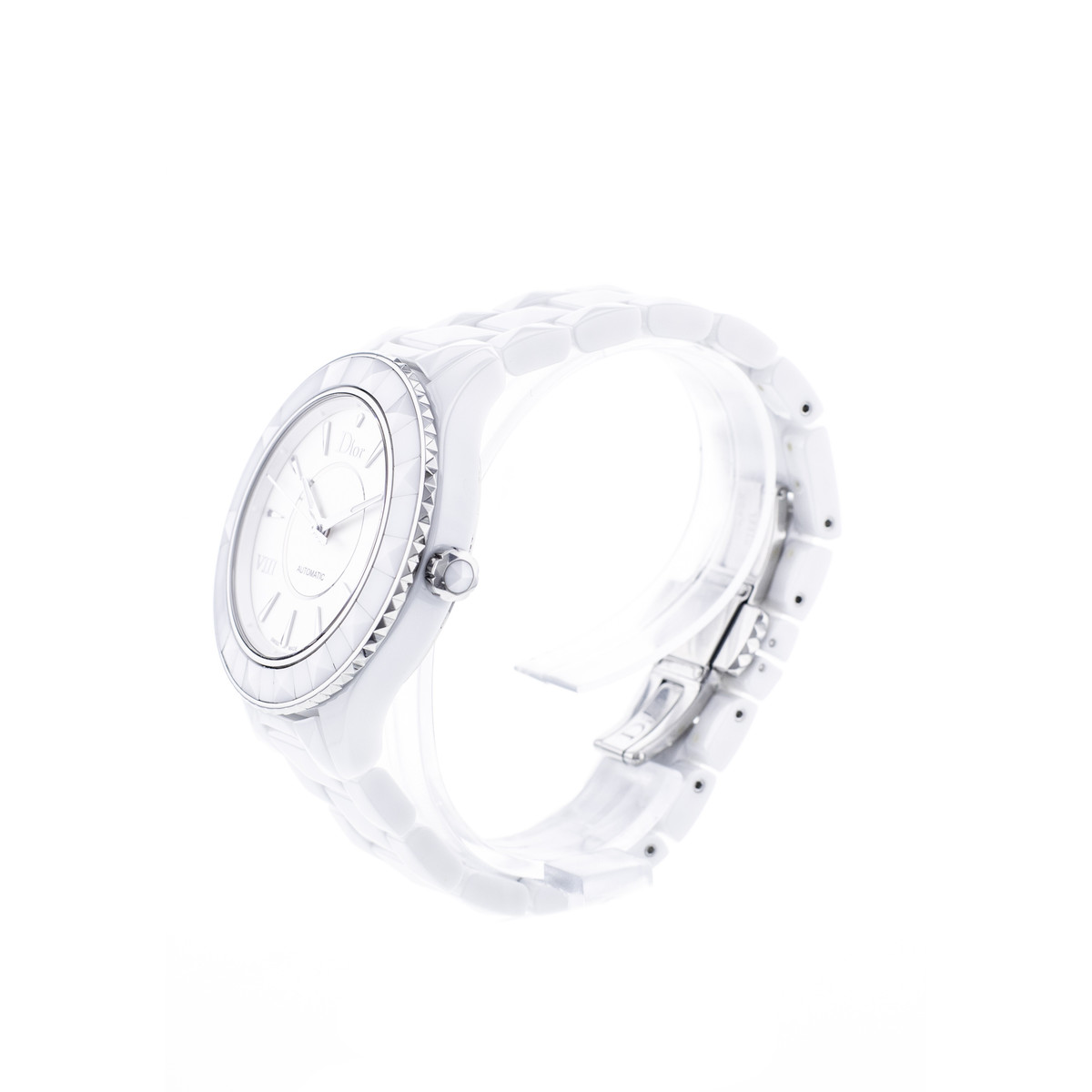 Montre d'occasion DIOR VIII 38 Automatique femme automatique bracelet céramique - vue D2