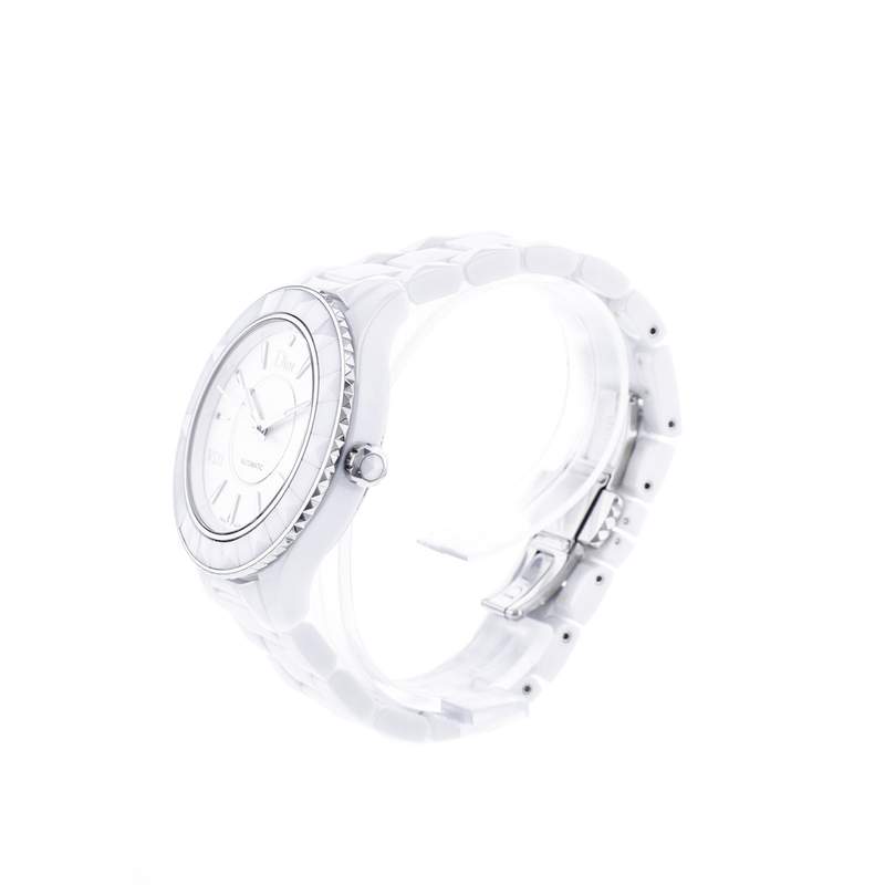Montre d'occasion DIOR VIII 38 Automatique femme automatique bracelet céramique - vue D2