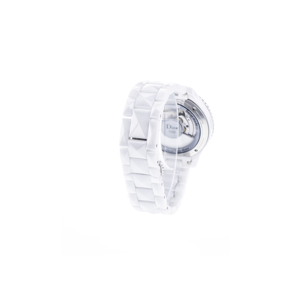 Montre d'occasion DIOR VIII 38 Automatique femme automatique bracelet céramique - vue D4
