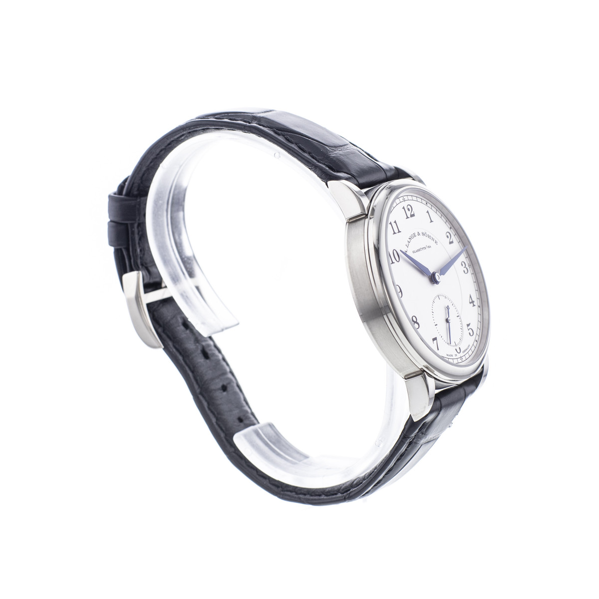 Montre d'occasion A. LANGE & SOHNE 1815 homme mécanique bracelet cuir d'origine - vue 2