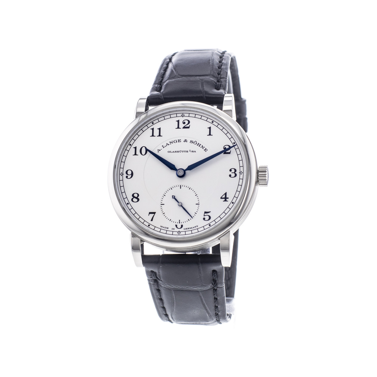 Montre d'occasion A. LANGE & SOHNE 1815 homme mécanique bracelet cuir d'origine - vue 4