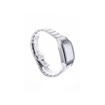 Montre d'occasion CARTIER Santos homme automatique bracelet acier - vue 2