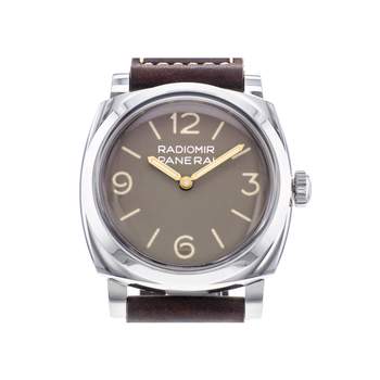 Montre d'occasion PANERAI Radiomir 1940 3 Days homme mécanique bracelet cuir d'origine