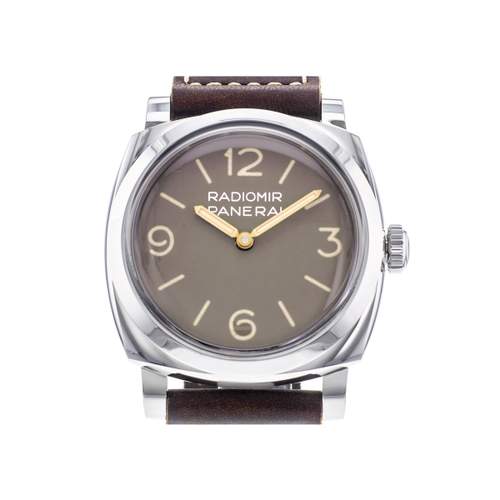 Montre d'occasion PANERAI Radiomir 1940 3 Days homme mécanique bracelet cuir d'origine