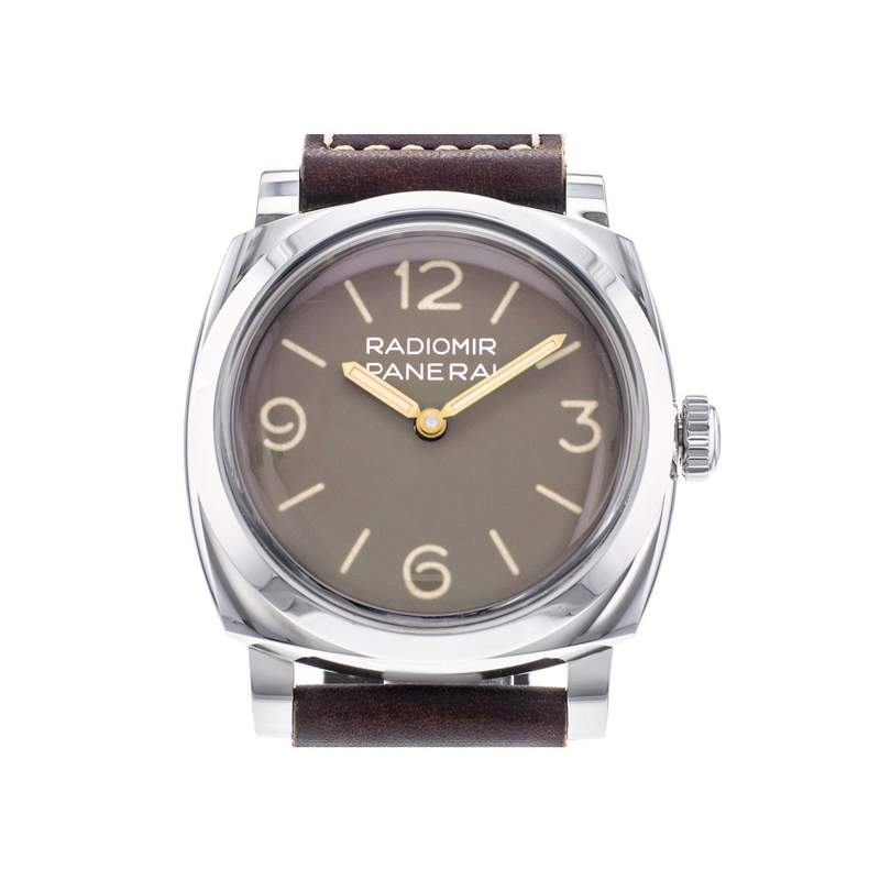 Montre d'occasion PANERAI Radiomir 1940 3 Days homme mécanique bracelet cuir d'origine - vue 1
