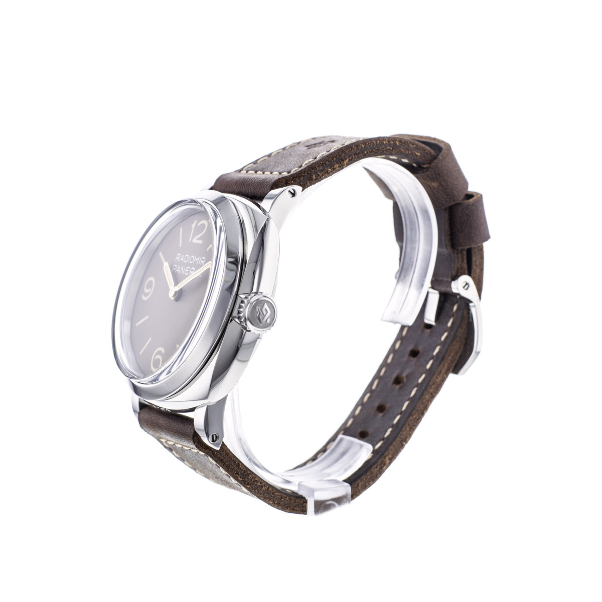 Montre d'occasion PANERAI Radiomir 1940 3 Days homme mécanique bracelet cuir d'origine - vue D2
