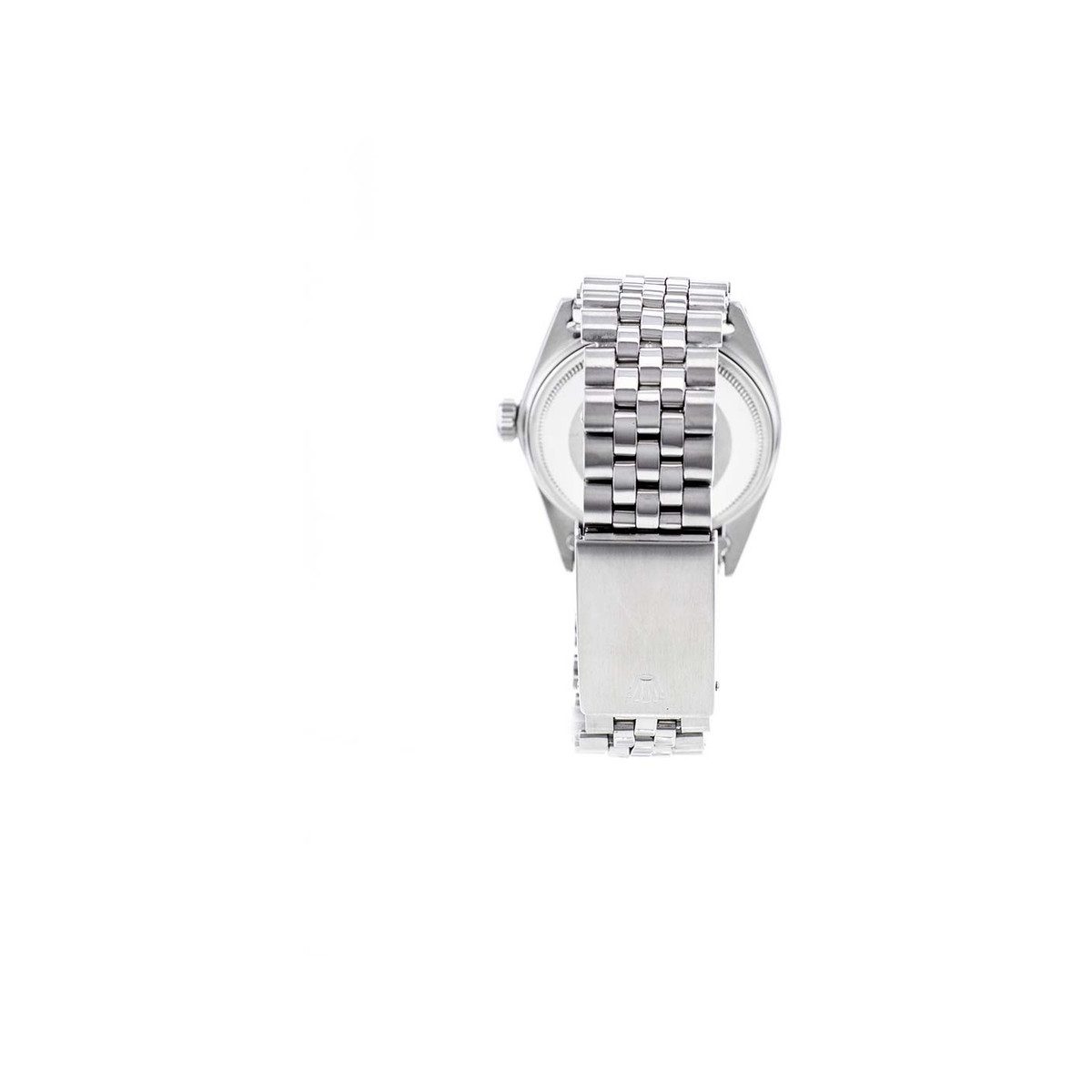 Montre d'occasion ROLEX DateJust Vintage homme automatique bracelet acier - vue D4