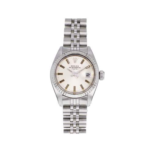 Montre d'occasion ROLEX DateJust Lady femme mouvement automatique certifié (cosc) bracelet acier