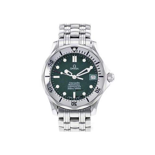 Montre d'occasion OMEGA Seamaster 300 Jacques Mayol 1996 mixte automatique bracelet acier
