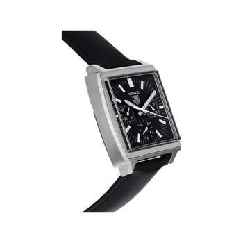 Montre d'occasion TAG HEUER Monaco homme automatique bracelet cuir d'origine