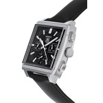 Montre d'occasion TAG HEUER Monaco homme automatique bracelet cuir d'origine - vue D2