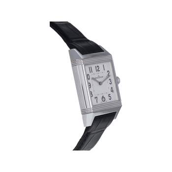 Montre d'occasion JAEGER LECOULTRE Reverso Squadra mixte automatique bracelet cuir d'origine