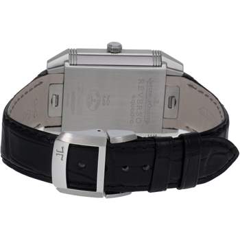 Montre d'occasion JAEGER LECOULTRE Reverso Squadra mixte automatique bracelet cuir d'origine