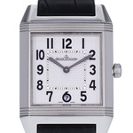 Montre d'occasion JAEGER LECOULTRE Reverso Squadra mixte automatique bracelet cuir d'origine - vue D1