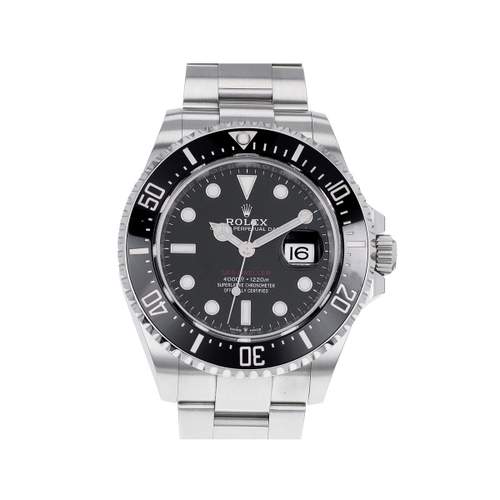 Tweedehands ROLEX Sea-Dweller 50th Anniversary herenhorloge met gecertificeerd automatisch uurwerk (COSC) en stalen armband