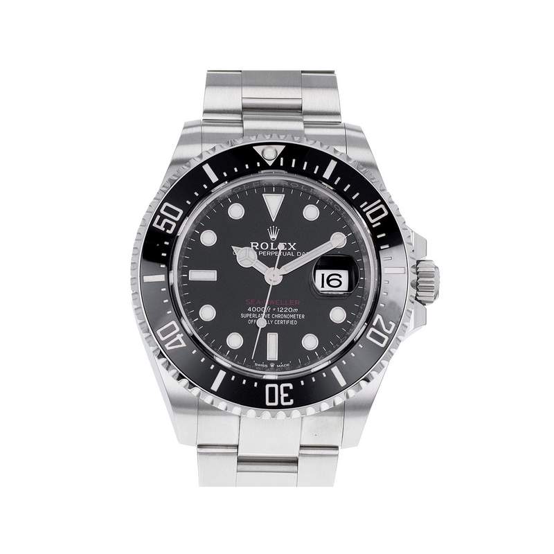 Montre d'occasion ROLEX Sea-Dweller 50th Anniversary homme mouvement automatique certifié (cosc) bracelet acier - vue 1