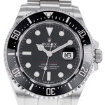 Montre d'occasion ROLEX Sea-Dweller 50th Anniversary homme mouvement automatique certifié (cosc) bracelet acier - vue D1
