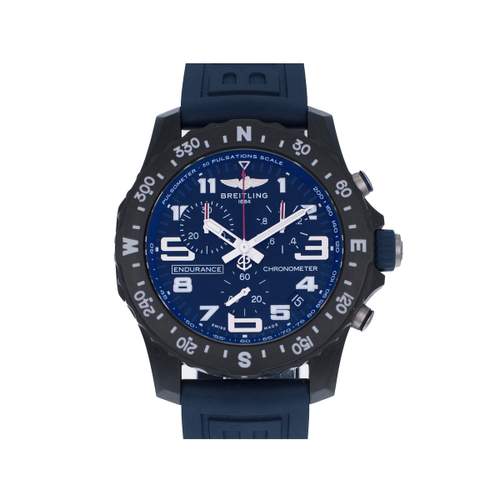 Montre d'occasion BREITLING Endurance Pro homme quartz bracelet caoutchouc