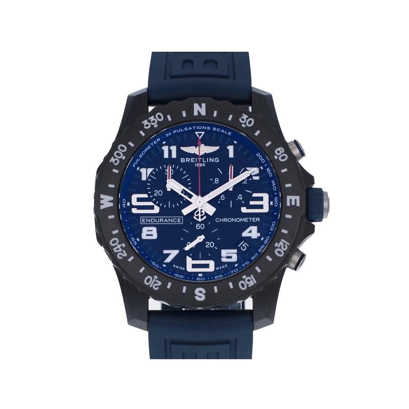 Montre d'occasion BREITLING Endurance Pro homme quartz bracelet caoutchouc - vue 1