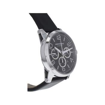 Montre d'occasion MONT BLANC Timewalker Chronograph homme automatique bracelet cuir cresus