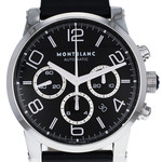 Montre d'occasion MONT BLANC Timewalker Chronograph homme automatique bracelet cuir cresus - vue D1