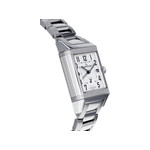 Montre d'occasion JAEGER LECOULTRE Reverso Squadra Home Time homme mouvement automatique certifié (cosc) bracelet acier - vue 2