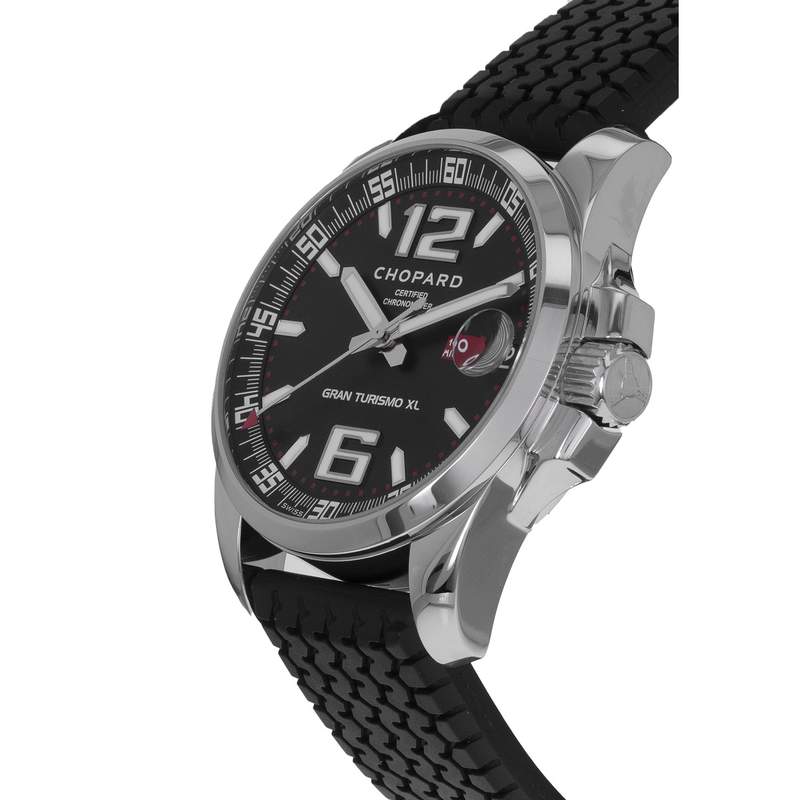 Montre d'occasion CHOPARD Mille Miglia GT XL homme mouvement automatique certifié (cosc) bracelet caoutchouc - vue D2