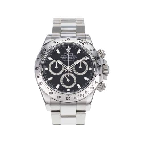 Montre d'occasion ROLEX Cosmograph Daytona homme mouvement automatique certifié (cosc) bracelet acier